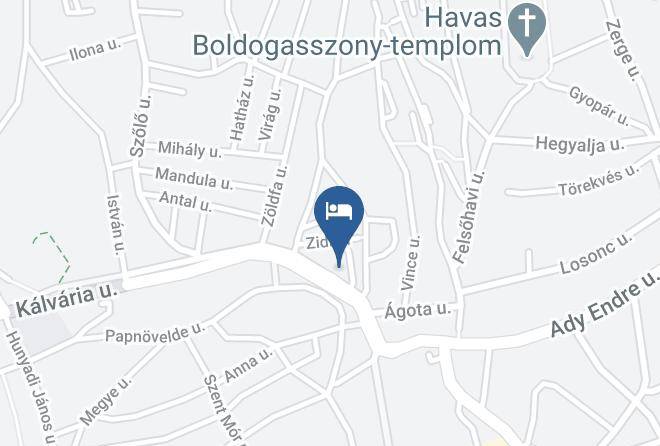 Kalvaria Racz Hotel Map