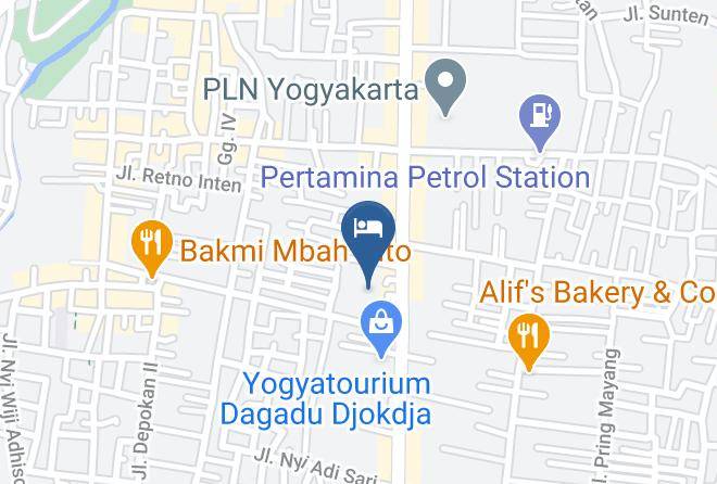 Kota Yogyakarta - Kalya Hotel Maps