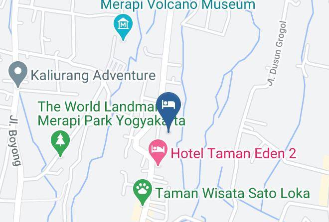 Sleman - Kalyana Resort Maps
