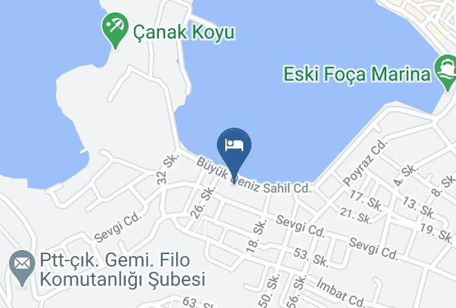 Foca - Kalyon Hotel Maps