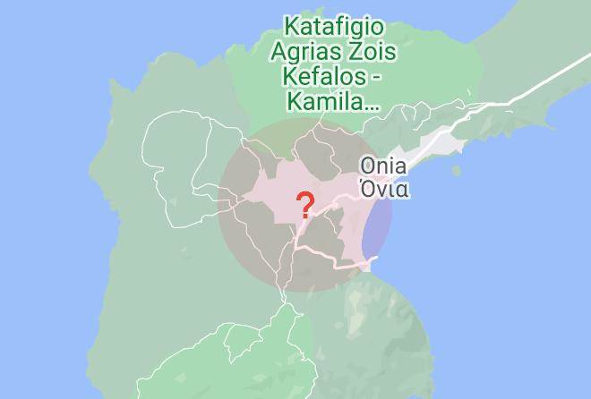 Kalyva Dionyssia Map