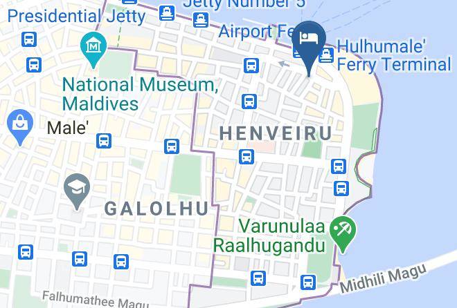 North Male - Kam Hotel Maps