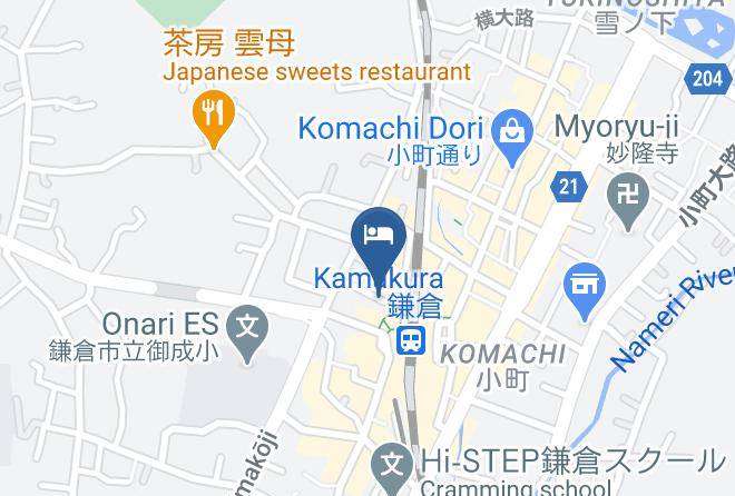 Kamakura City - Kamakura Hotel Maps