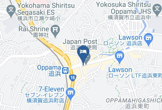Yokosuka City - Kamakura Yuigahama Beach Maps
