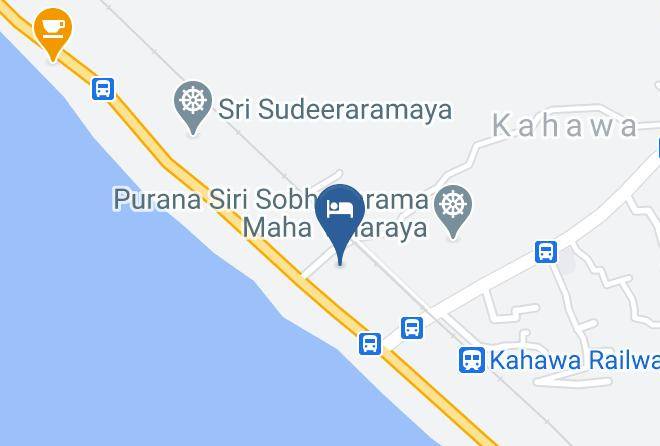 Galle - Kamal's Cabana & Restaurant Maps