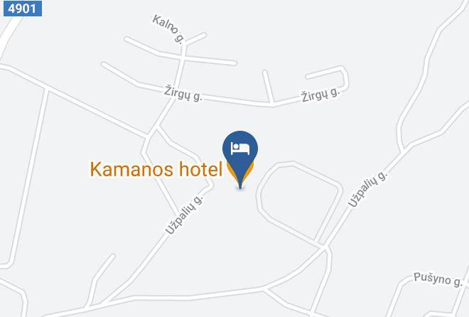Utena District Municipality - Kamanos Hotel Maps