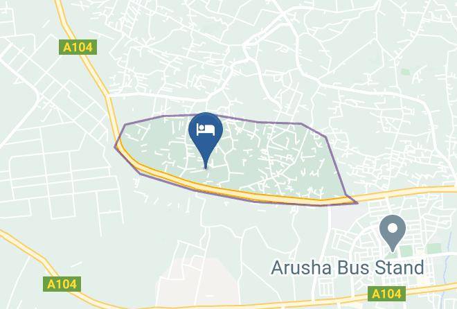 Arusha - Kamao Hotel Maps