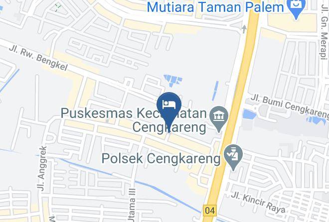 West Jakarta - Kamar Keluarga Cengkareng Cendrawasih Maps