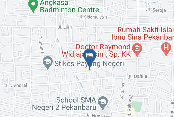 Pekanbaru - Kamar Sewa Syiar'i Dahlia Maps