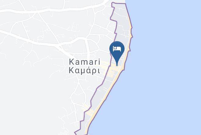 Thira - Kamarela Studios Maps