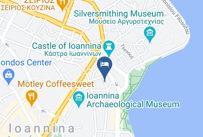 Ioannina - Kamares Boutique Hotel & Spa Maps