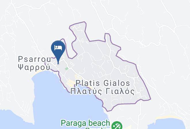 Mykonos - Kamari Hotel Maps