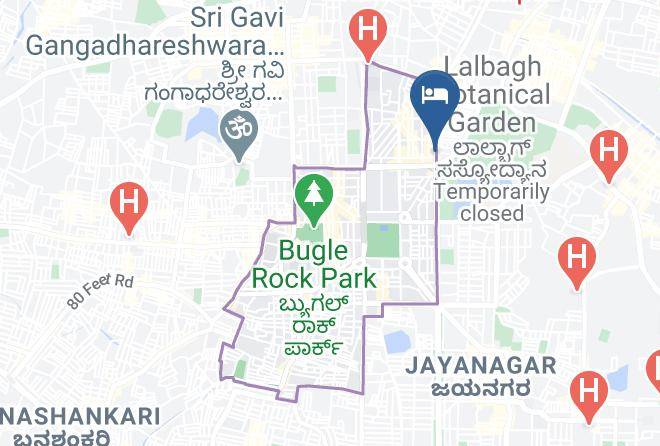 Bengaluru - Kamat Hotel Maps