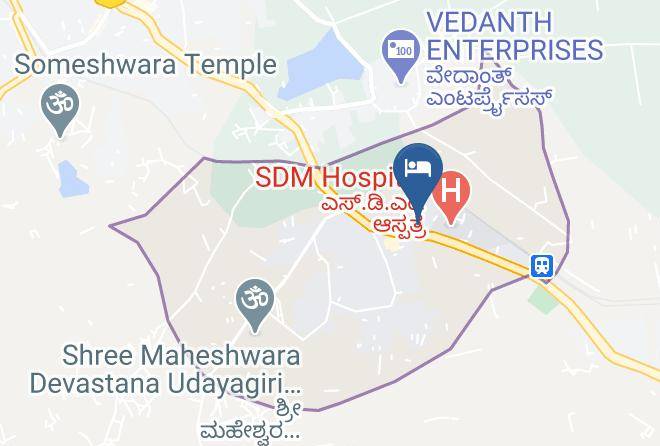 Dharwad - Kamat Yatri Nivas Maps