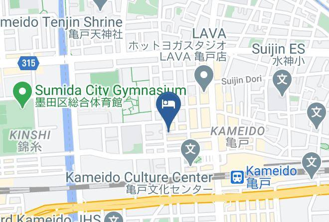 Koto Ward - Kameido Dormitory Maps