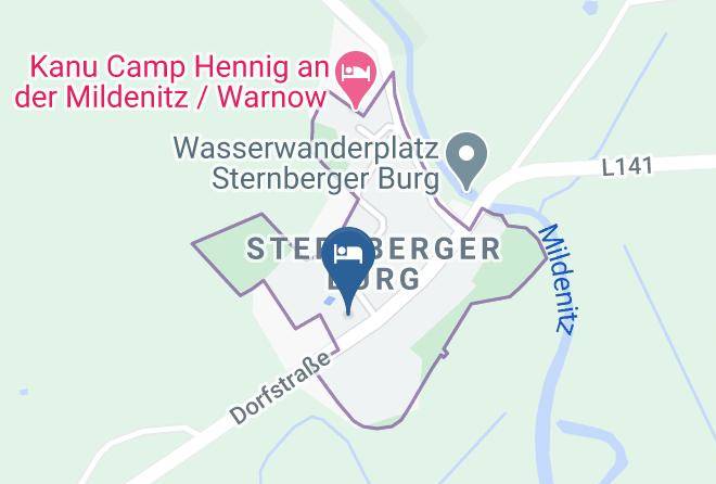 Ludwigslust Parchim - Kamelhof Sternberger Burg Maps