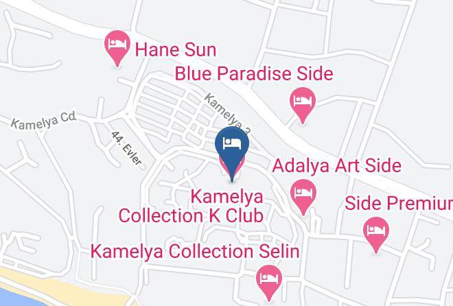 Manavgat - Kamelya Collection K Club Maps