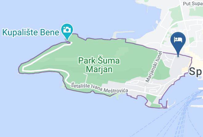 Split - Kameni Val Maps