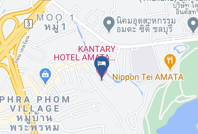 Mueang Chonburi District - Kameo Hotel Amata Bangpakong Maps