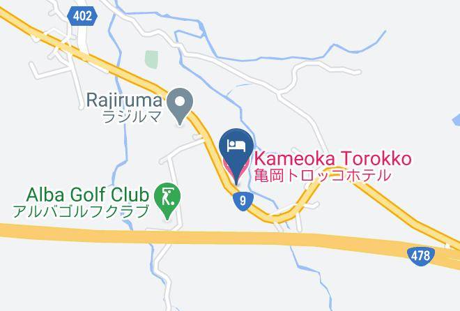 Kameoka City - Kameoka Torokko Hotel Maps
