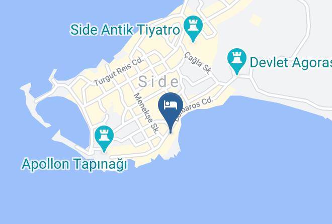Manavgat - Kamer Motel Maps