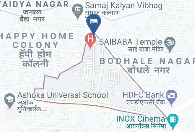 Nasik - Kamfotel Hotel Nashik Maps