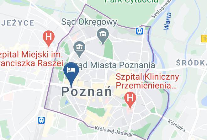 Poznan - Kamienica Bankowa Residence Maps