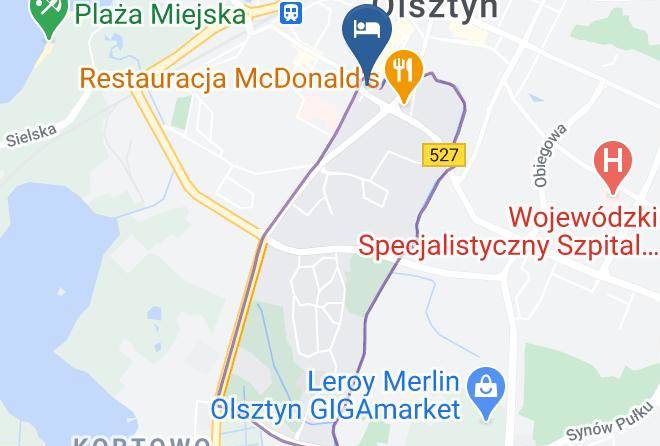 Olsztyn - Kamienica Gorna 7 Maps