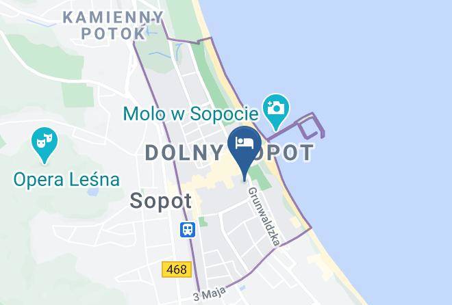 Sopot - Kamienica Ogrodowa Maps