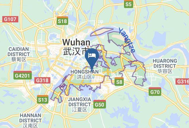 Kamil Hotel Wuhan Guangyuchang Yangjia Bay Map