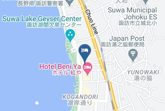 Suwa City - Kamisuwa Onsen Shinyu Hotel Maps