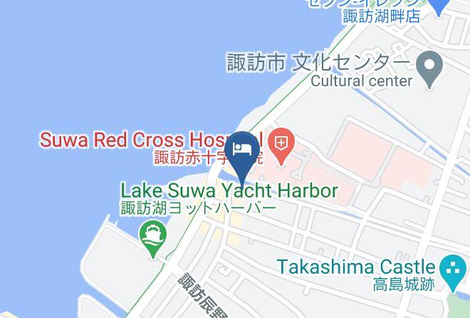 Suwa City - Kamisuwa Onsen Maps