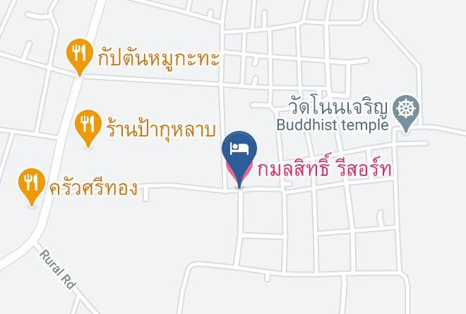 Amphoe Chaloem Phra Kiat - Kamolsit Resort Maps