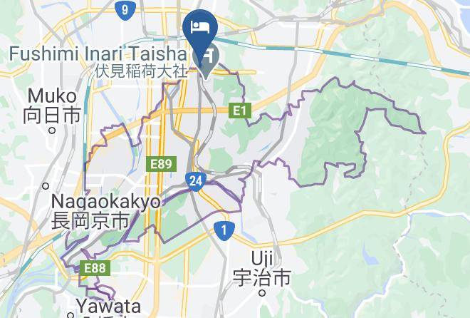 Kyoto City Fushimi Ward - Kamon Inn Aifuka 2 2 Maps