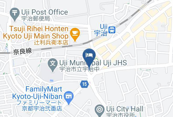 Uji City - Kamon Inn Uji1 1 Maps