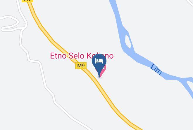 Andrijevica - Kamp Bungalovi Koljeno Maps