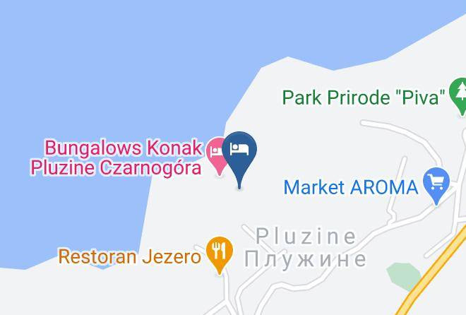 Pluzine - Kamp Holiday Maps