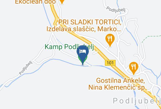 Trzic - Kamp Podljubelj Maps