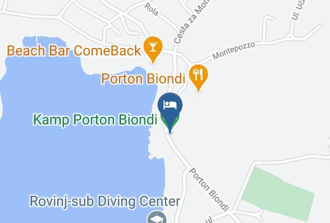 Rovinj - Kamp Porton Biondi Maps