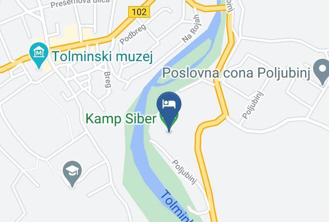 Tolmin - Kamp Siber Maps