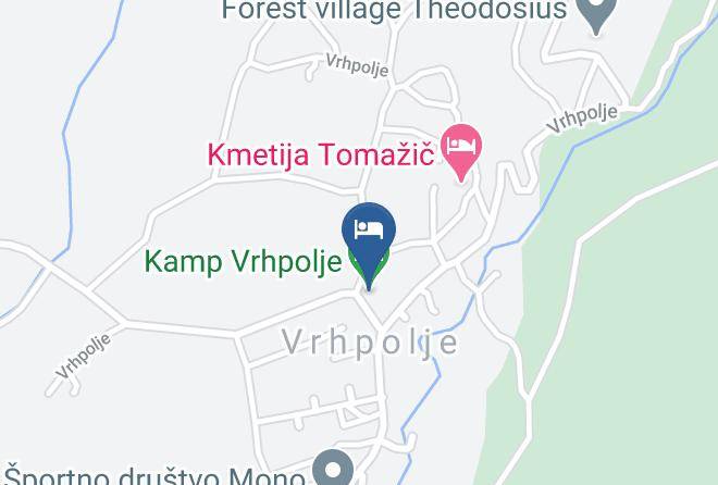 Vipava - Kamp Vrhpolje Maps