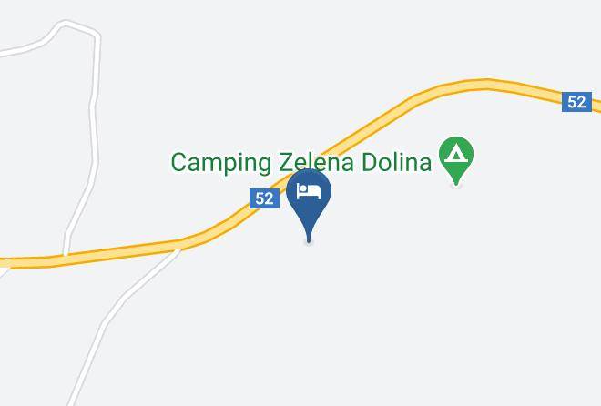 Vrhovine - Kamp Zelena Dolina Maps