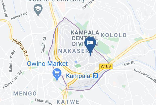 Kampala Cityncil - Kampala Serena Hotel Maps