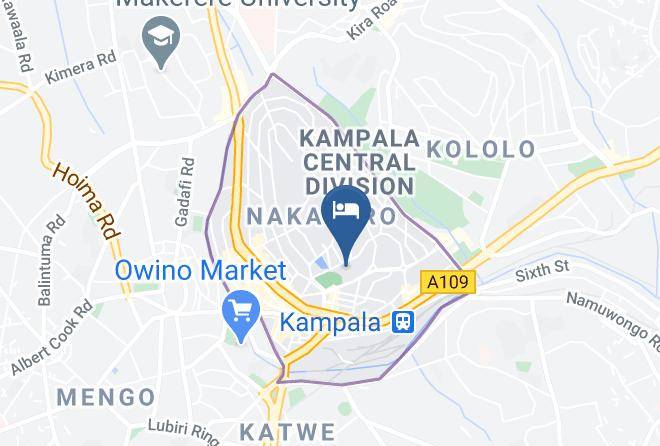 Kampala Cityncil - Sheraton Kampala Hotel Maps