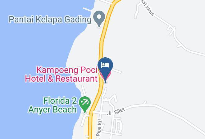 Serang Regency - Kampoeng Poci Hotel & Restaurant Maps