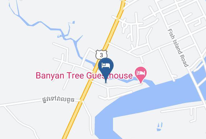 Kampot Town - Kampot Cabana Maps