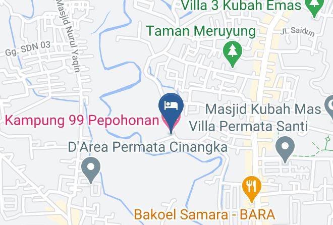 Depok - Kampung 99 Pepohonan Maps