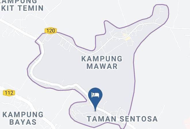 Kampung Tok Senik Resort Map