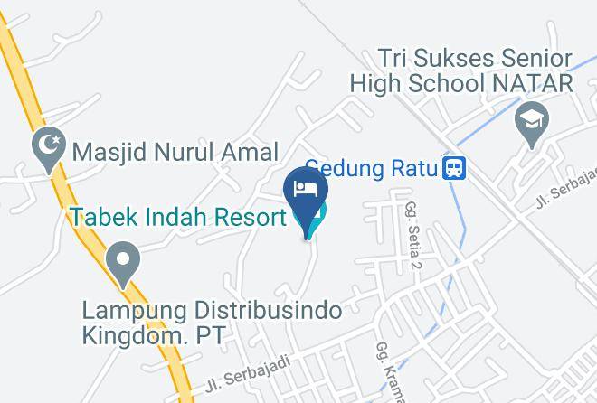 Lampung Selatan - Kampung Wisata Tabek Indah Maps