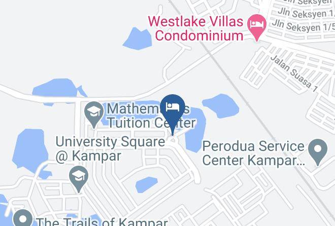 Kampar District - Kampus West City Condominium Maps